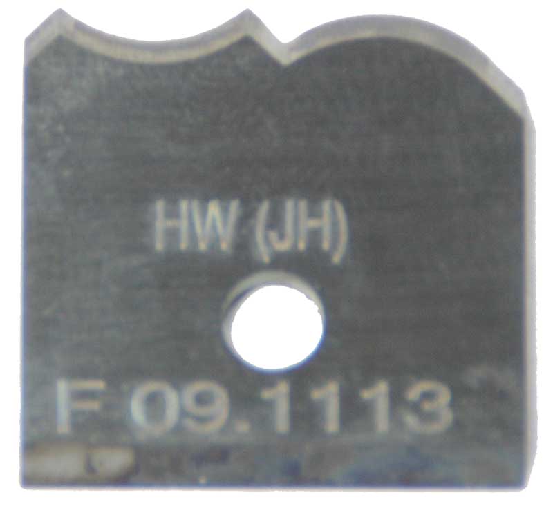 Profilmesser HM für HP Abplatter FW34, F5