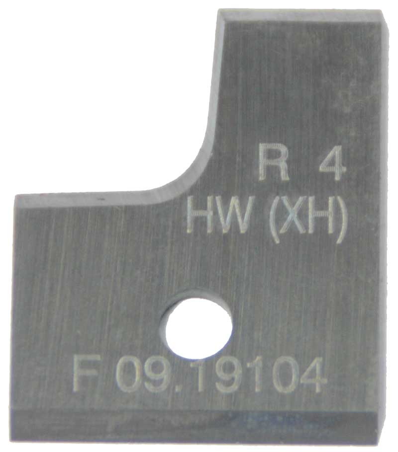 Profilmesser HM für HP Multiradiusfräser FW39  R 4